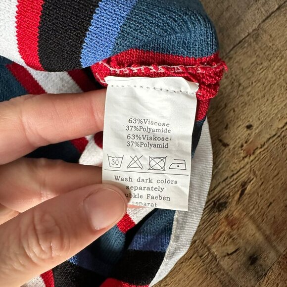 PJ Paul Jones Mens Striped Short Sleeve Button-Up Shirt - L - Picture 5 of 6